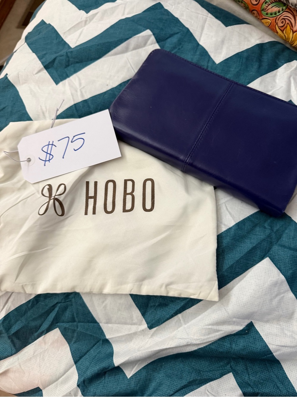 HOBO Deep purple  Zip-Around Wallet